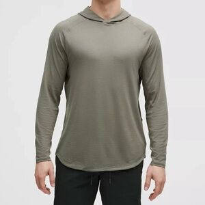 Men's LuluLemon Athletica License To Train Hoodie Sage Grey Sz. medium